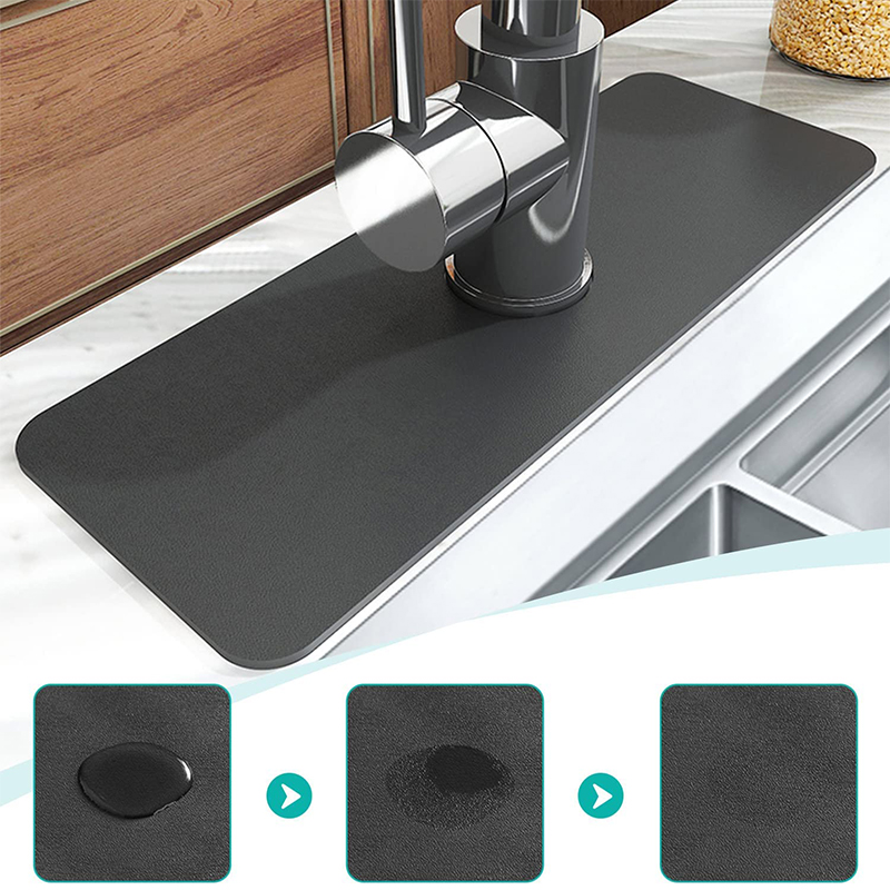 Silicone Tap Washer - Protection contre les éclaboussures d'évier en
