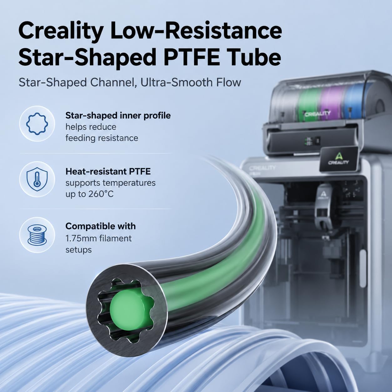 Tube en PTFE officiel Creality - Ptfe Tape Thread avis et prix