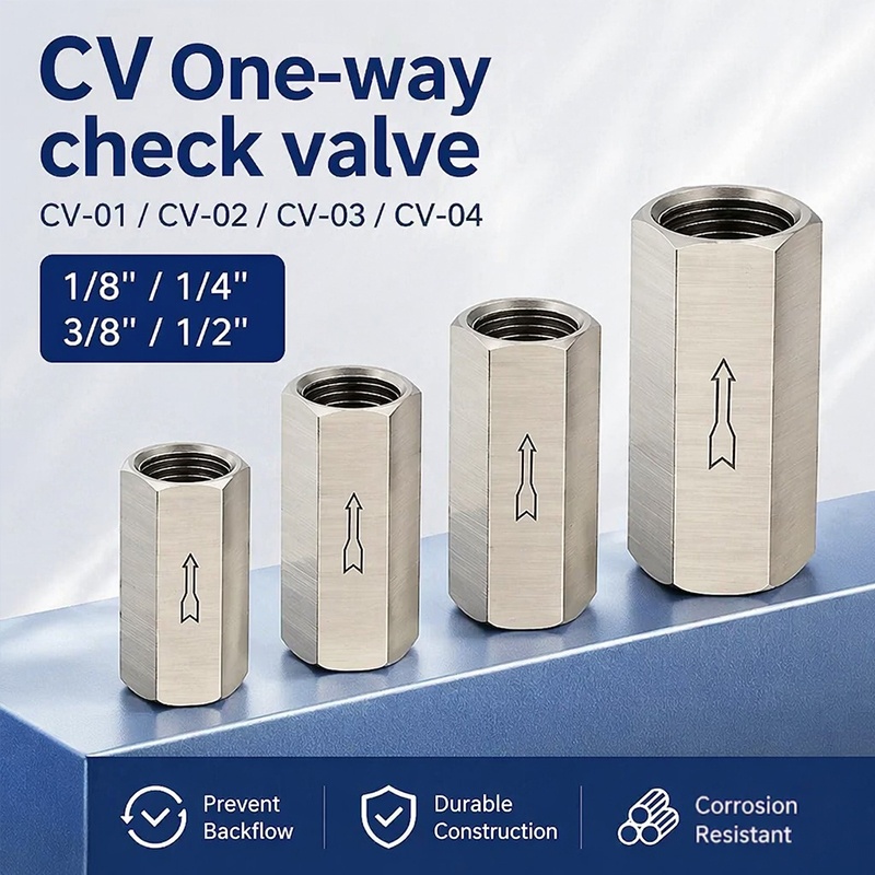 Vanne de retenue en acier inox - Compression Fitting Brass avis et prix