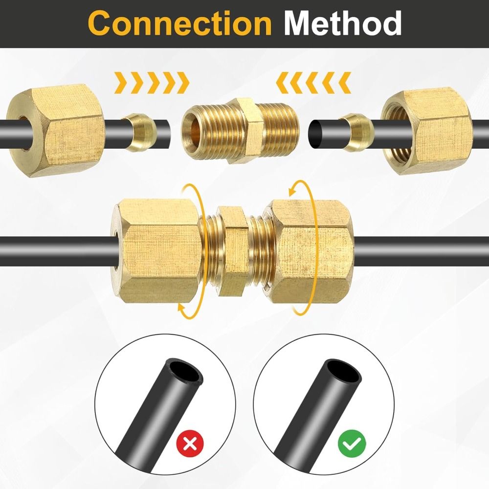Raccord de compression en lait - Compression Fitting Brass avis et prix